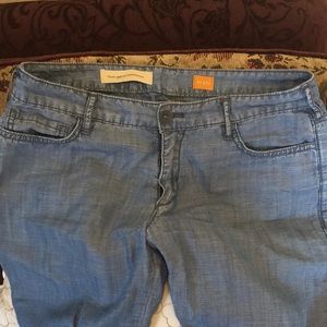 Chambray Trousers By Pilcro